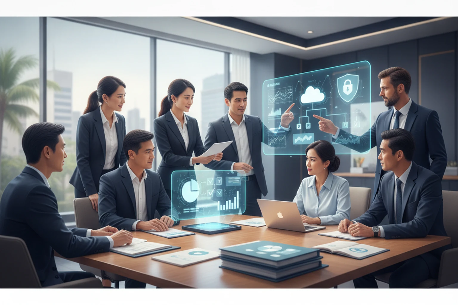 Research Brief: Employee Retention Operations Review Consistency editorial illustration