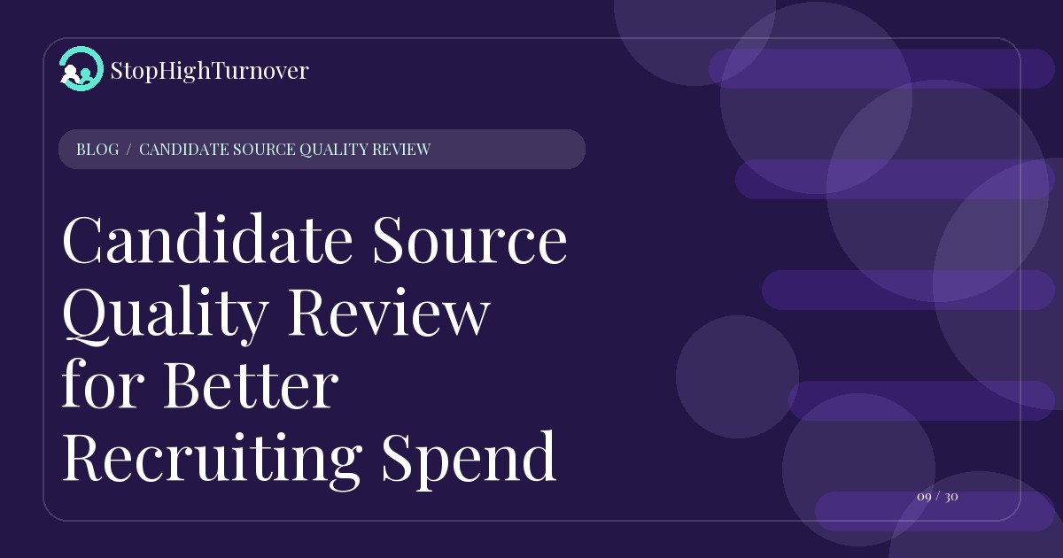 Illustration for Candidate Source Quality Review for Better Recruiting Spend