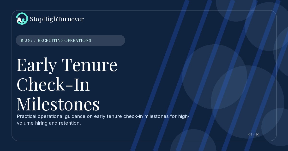 Illustration for Early Tenure Check-In Milestones
