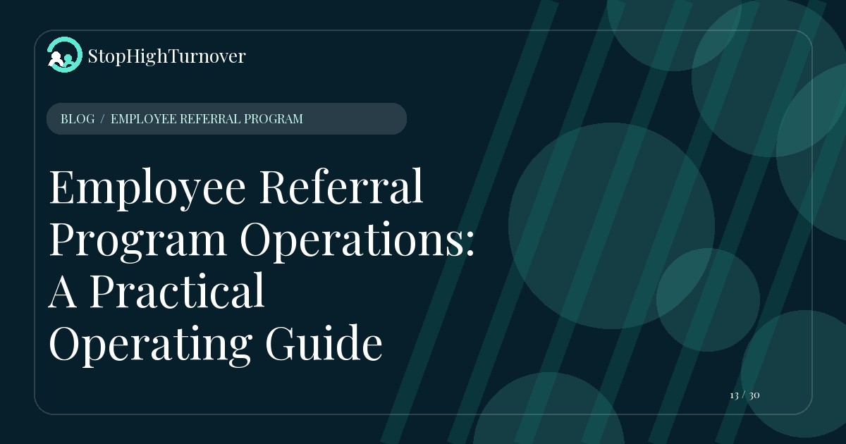 Illustration for Employee Referral Program Operations: A Practical Operating Guide