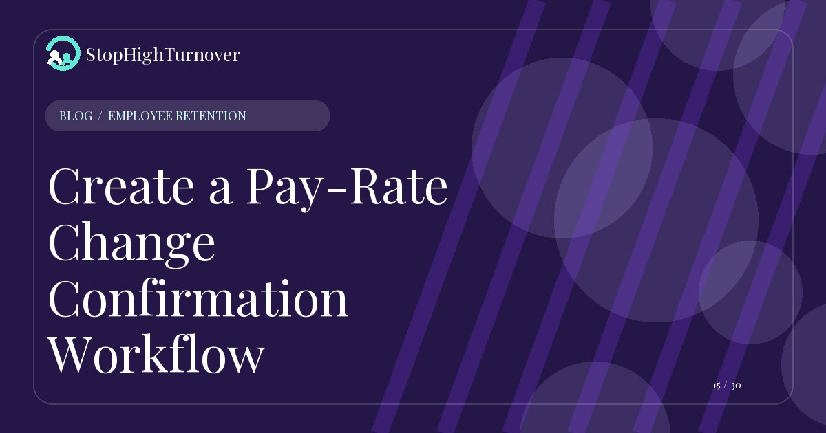 Illustration for Create a Pay-Rate Change Confirmation Workflow