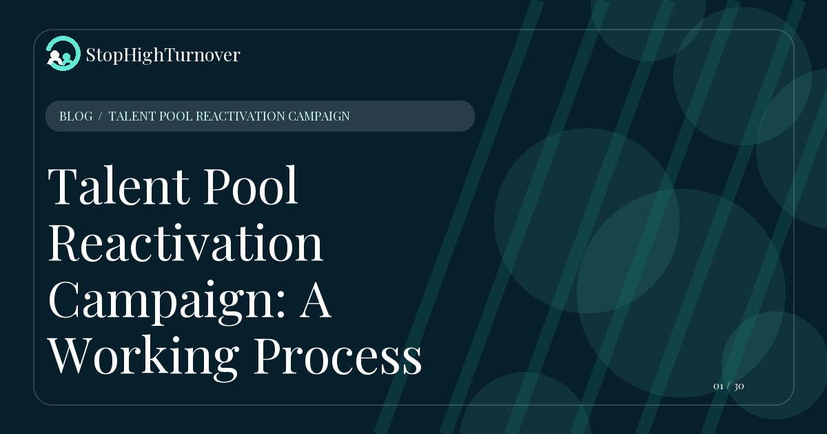 Illustration for Talent Pool Reactivation Campaign: A Working Process