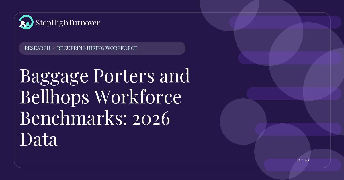 Research resource about Baggage Porters and Bellhops Workforce Benchmarks: 2026 Data