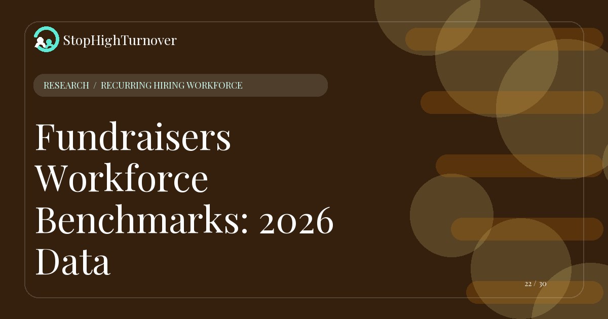 Research resource about Fundraisers Workforce Benchmarks: 2026 Data